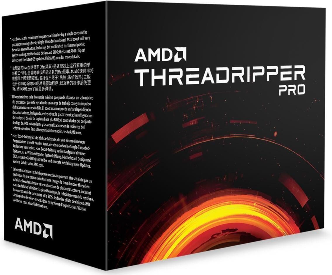 AMD Ryzen Threadripper PRO 3975WX, 4.2GHz, 144MB, sWRX8, 280W